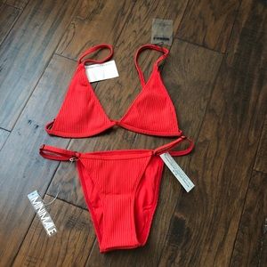 Minimale Animale Mirage Rib Bikini Set
